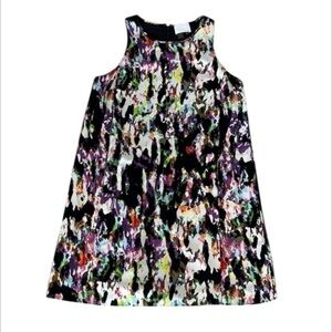 Dalia size 8 watercolor tank midi dress